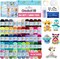 Beginner Crochet Kit for Adults – 84 Piece Amigurumi Starter Set with 50 Yarn Skeins (1,800 Yards), Ergonomic Crochet Hooks, Accessories, Storage Pouch & Instruction Book